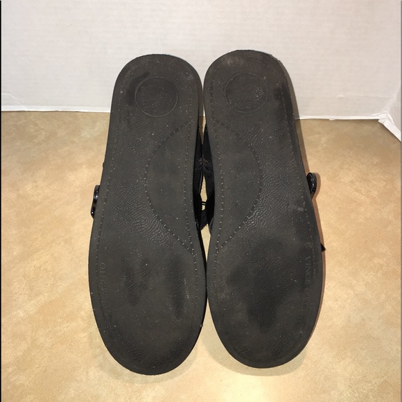 Vince Camuto black suede sneakers - Picture 4 of 5